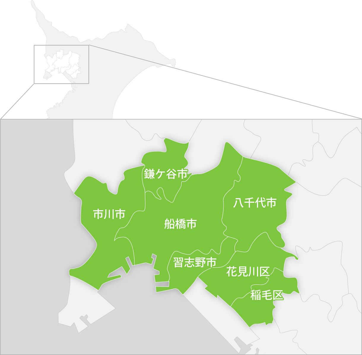 千葉県　地図